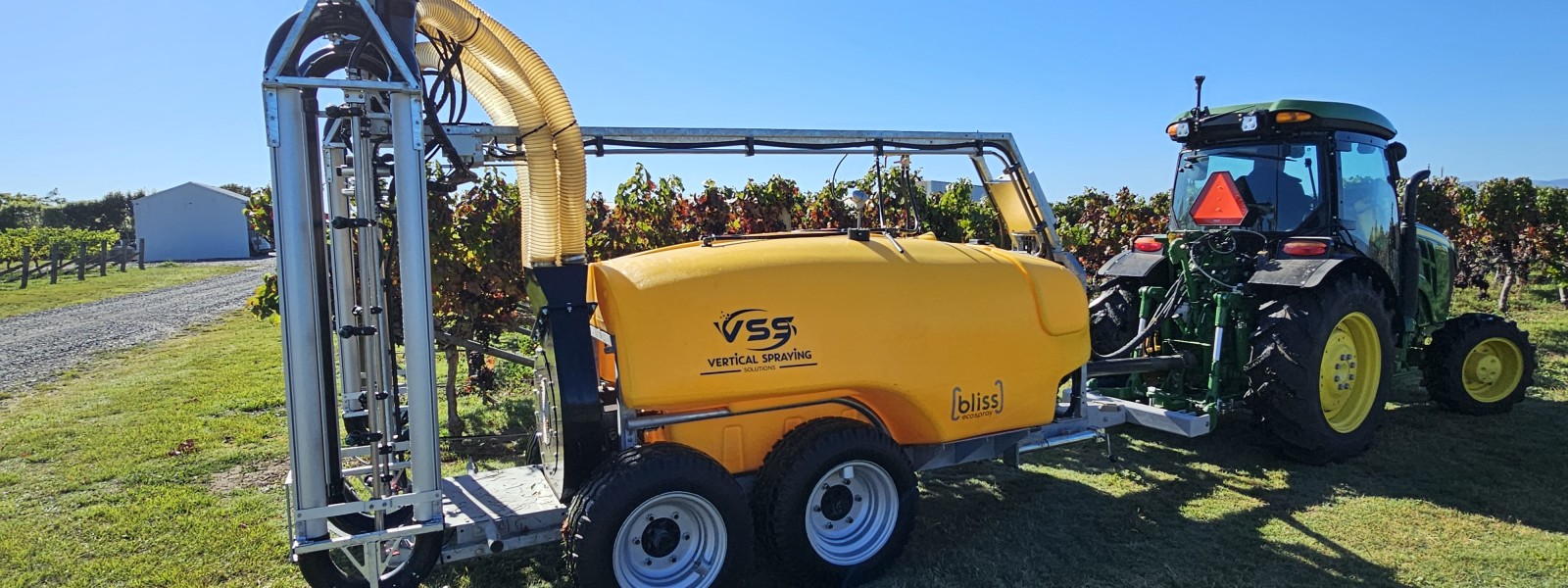 Vertical Spraying Solutions,<br />experts in servicing orchard spraying equipment.